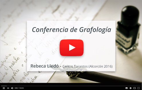 Conferencia Grafología Youtube Rebeca LLadó